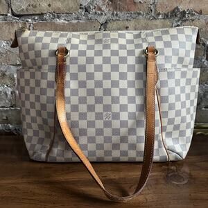 Louis Vuitton Damier Azur Totally MM Tote Bag
